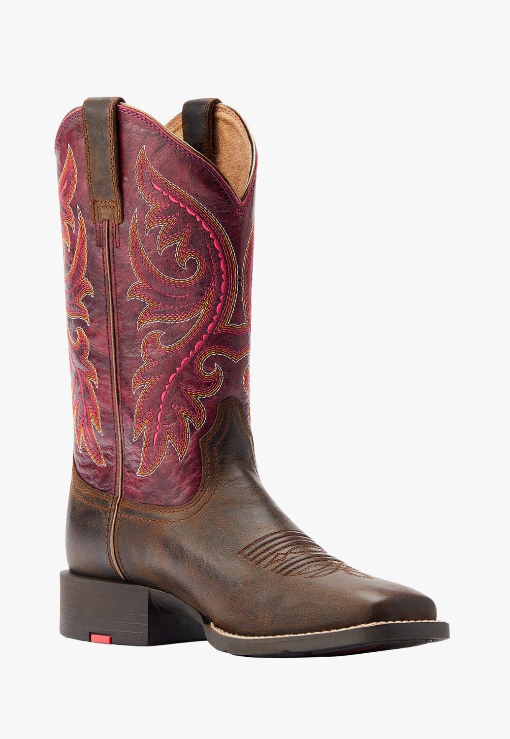 Ariat Womens Round Up Back Zip Top Boot