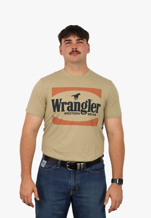 Wrangler Mens Heather Tee