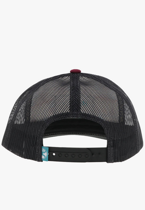 Hooey Mens Horizon 5-Panel Pattern Trucker Cap