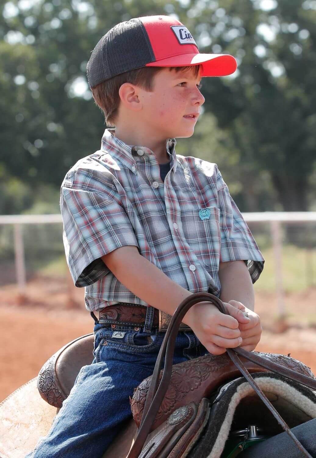 Cinch Boys Short Sleeve Shirt