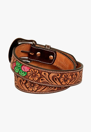 American Darling Womens Tooled Belt