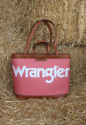 Wrangler Canvas Iconic Logo Tote