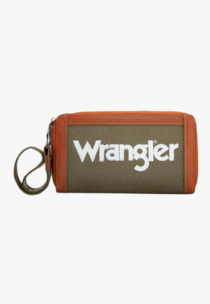 Wrangler Canvas Iconic Logo Wallet