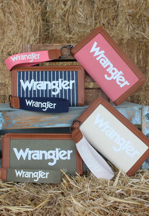 Wrangler Canvas Iconic Logo Wallet