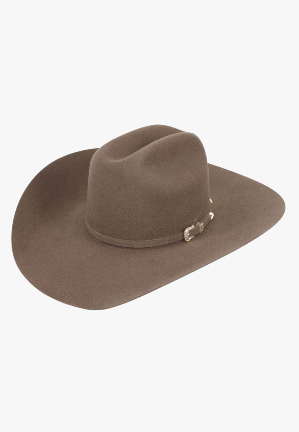 10X Pecan Felt Cowboy Hat