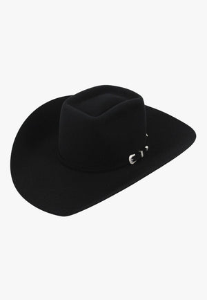 American Hat Company HATS - Felt American Hat 6X UN Crown Hat Self Band