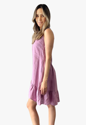 Amyic CLOTHING-Womens Dresses Amyic Womens Linen Dress