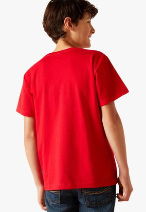 Ariat CLOTHING-Boys T-Shirts Ariat Boys Block Rodeo T-Shirt
