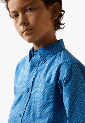 Ariat CLOTHING-Boys Long Sleeve Shirts Ariat Boys Lloyd Classic Long Sleeve Shirt