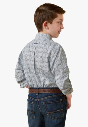 Ariat CLOTHING-Boys Long Sleeve Shirts Ariat Boys Orville Classic Long Sleeve Shirt
