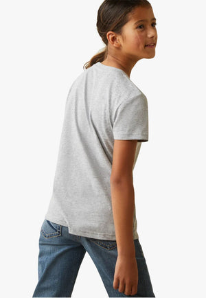 Ariat CLOTHING-Girls T-Shirts Ariat Girls Highlander Rose T-Shirt