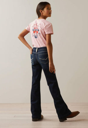 Ariat CLOTHING-Girls Jeans Ariat Girls REAL Ryki Wide Leg Trouser Jean
