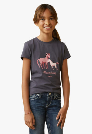 Ariat CLOTHING-Girls T-Shirts Ariat Girls Youth Cuteness T-Shirt