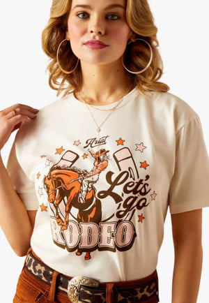 Ariat CLOTHING-WomensT-Shirts Ariat Lets Rodeo T-Shirt