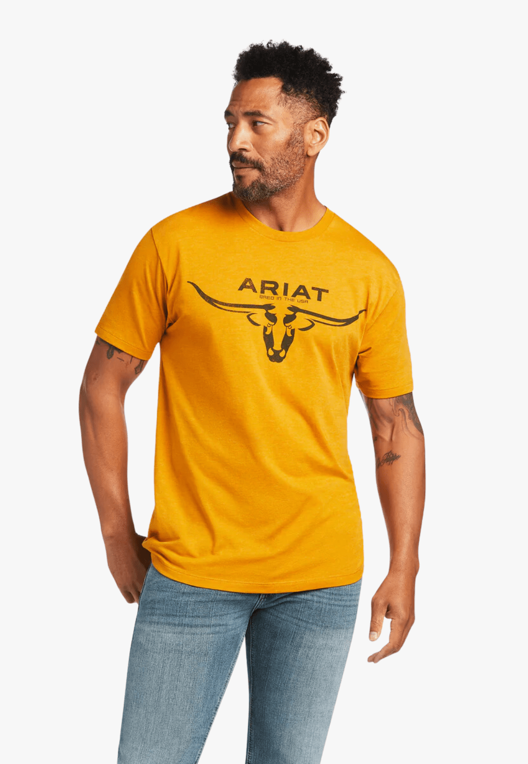 Ariat CLOTHING-MensT-Shirts Ariat Mens Ariat Bred In The USA T-Shirt