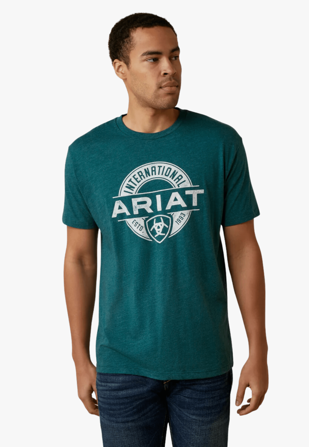Ariat CLOTHING-MensT-Shirts Ariat Mens Centre Fire T-Shirt