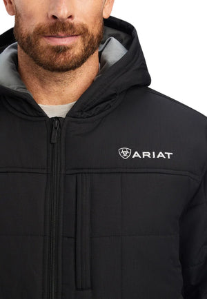 Ariat CLOTHING-Mens Jackets Ariat Mens Crius Hooded Insulated Jacket