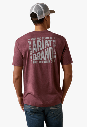 Ariat CLOTHING-MensT-Shirts Ariat Mens Curve Ball T-Shirt