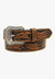 Ariat CLOTHING-Mens Belts & Braces Ariat Mens Embossed Feather Belt