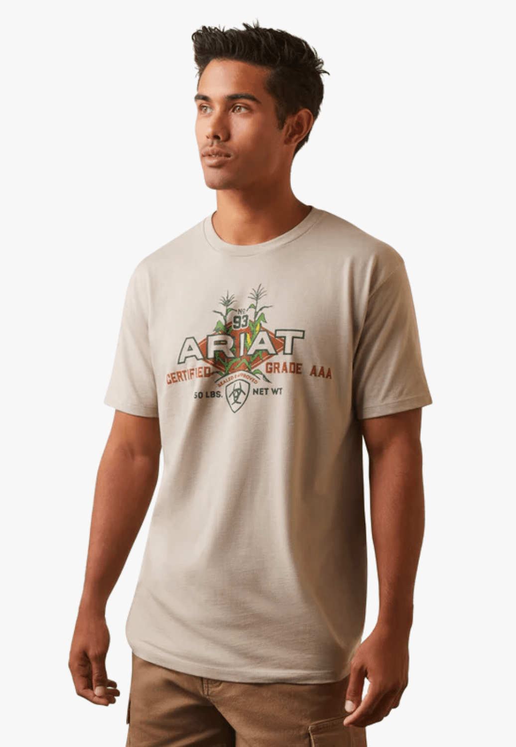 Ariat CLOTHING-MensT-Shirts Ariat Mens Hybrid Seed T-Shirt