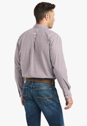 Ariat CLOTHING-Mens Long Sleeve Shirts Ariat Mens Pro Series Francis Classic Fit Long Sleeve Shirt