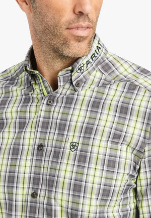 Ariat CLOTHING-Mens Long Sleeve Shirts Ariat Mens Pro Series Team Mabry Classic Long Sleeve Shirt