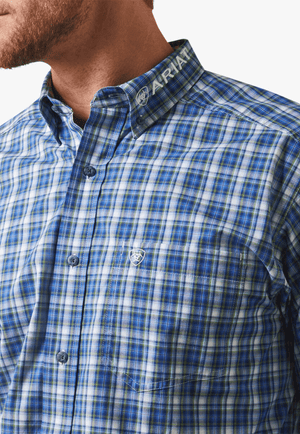 Ariat CLOTHING-Mens Long Sleeve Shirts Ariat Mens Pro Series Team Samson Classic Long Sleeve Shirt