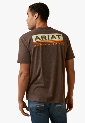 Ariat CLOTHING-MensT-Shirts Ariat Mens Retro Stripe T-Shirt