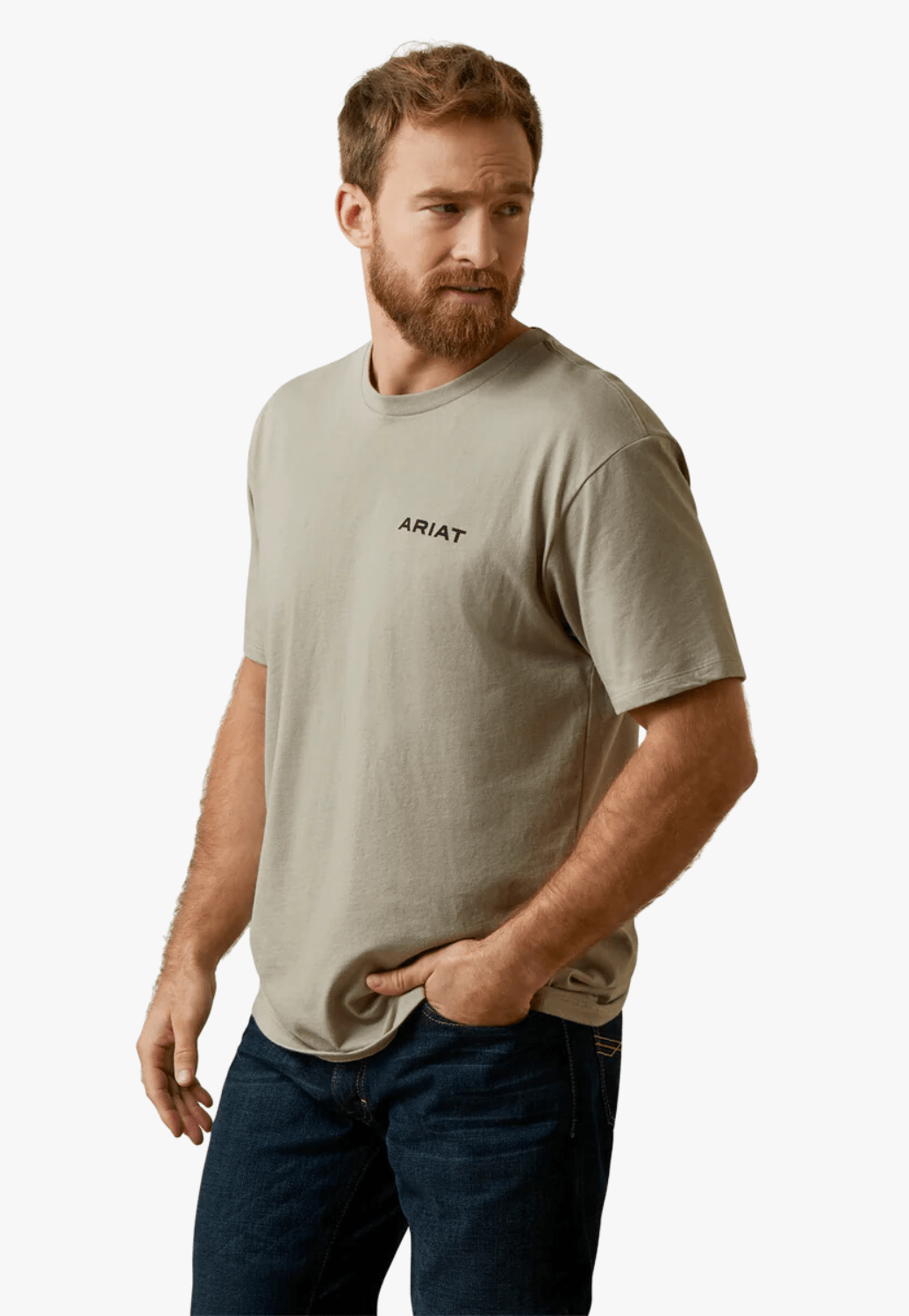 Ariat CLOTHING-MensT-Shirts Ariat Mens Serape Island T-Shirt
