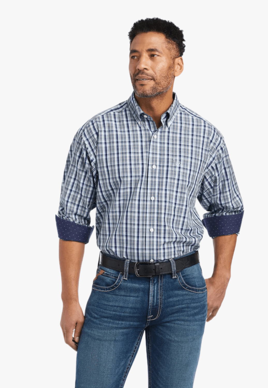 Ariat CLOTHING-Mens Long Sleeve Shirts Ariat Mens WF Igor Classic Long Sleeve Shirt