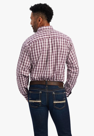 Ariat CLOTHING-Mens Long Sleeve Shirts Ariat Mens Wrinkle Free Darian Classic Long Sleeve Shirt