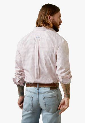 Ariat CLOTHING-Mens Long Sleeve Shirts Ariat Mens Wrinkle Free Frederic Classic Long Sleeve Shirt