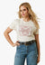 Ariat CLOTHING-WomensT-Shirts Ariat Womens Butterfly Bandana T-Shirt