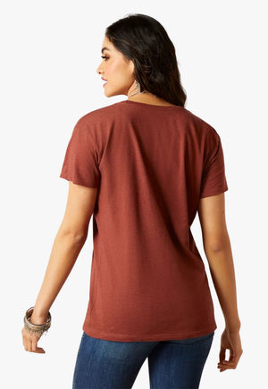 Ariat CLOTHING-WomensT-Shirts Ariat Womens Denim Label T-Shirt