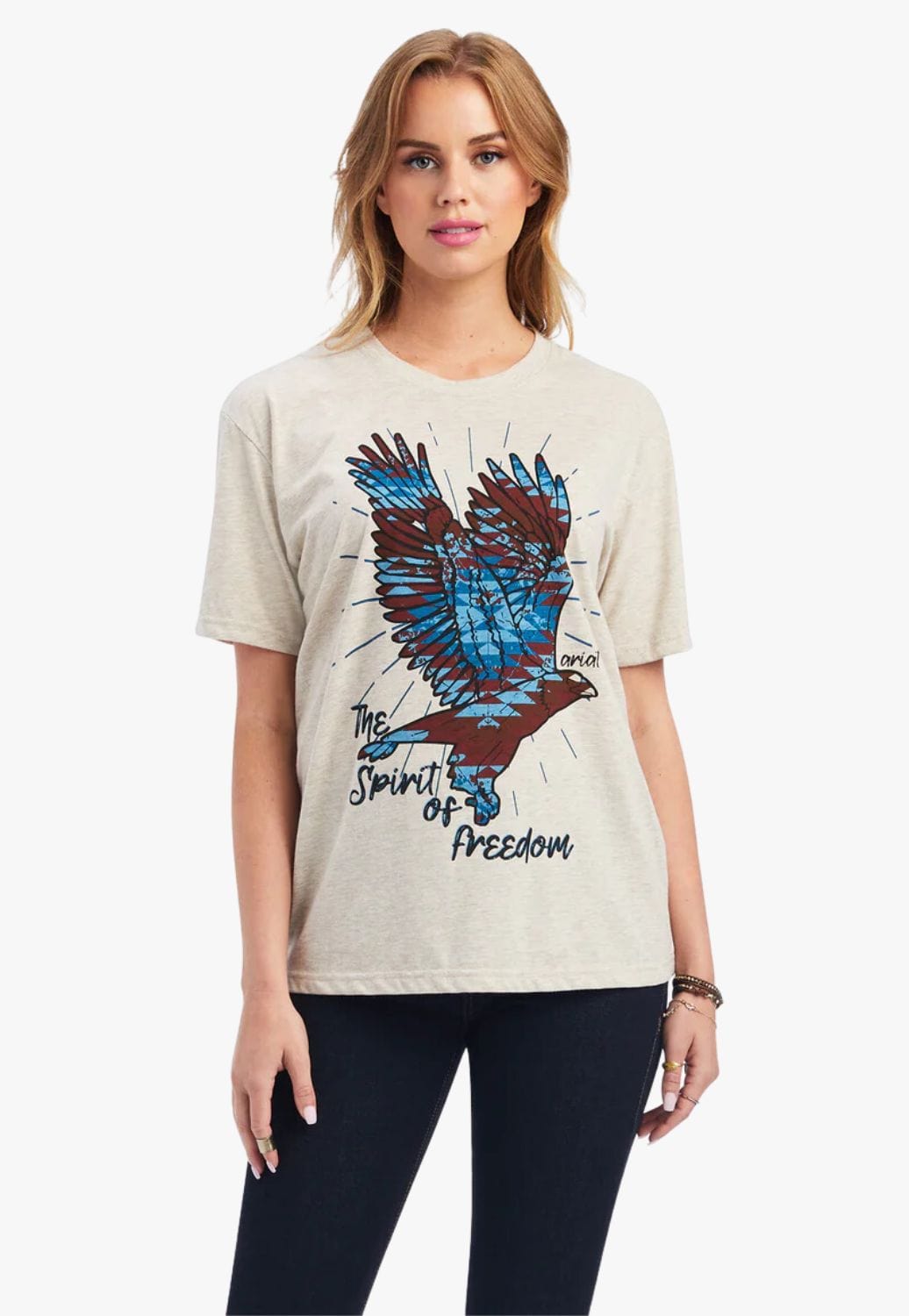 Ariat CLOTHING-WomensT-Shirts Ariat Womens Freedom Spirit T-Shirt