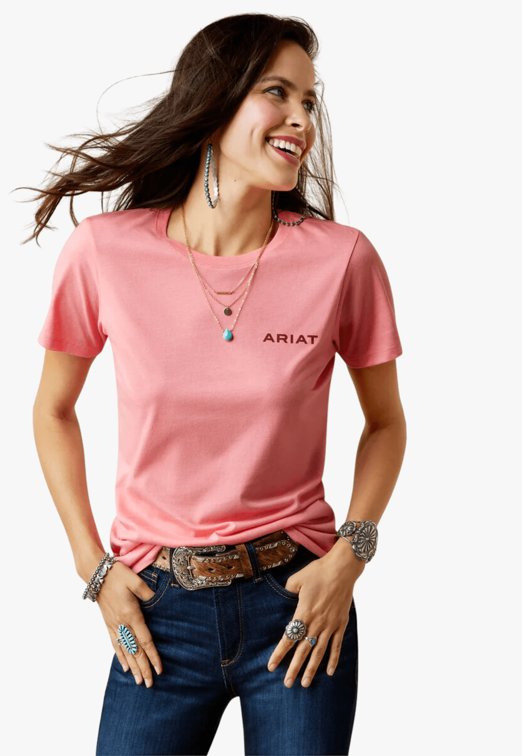 Ariat CLOTHING-WomensT-Shirts Ariat Womens Gila River T-Shirt