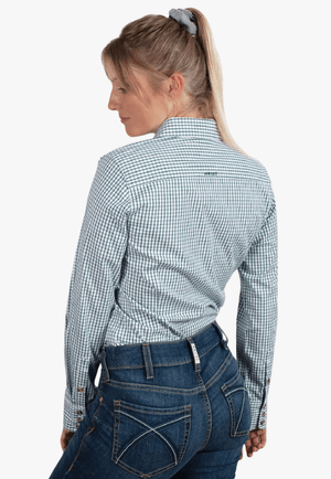 Ariat CLOTHING-Womens Long Sleeve Shirts Ariat Womens Kirby Check Long Sleeve Shirt