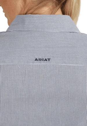 Ariat CLOTHING-Womens Long Sleeve Shirts Ariat Womens Kirby Stripe Long Sleeve Shirt