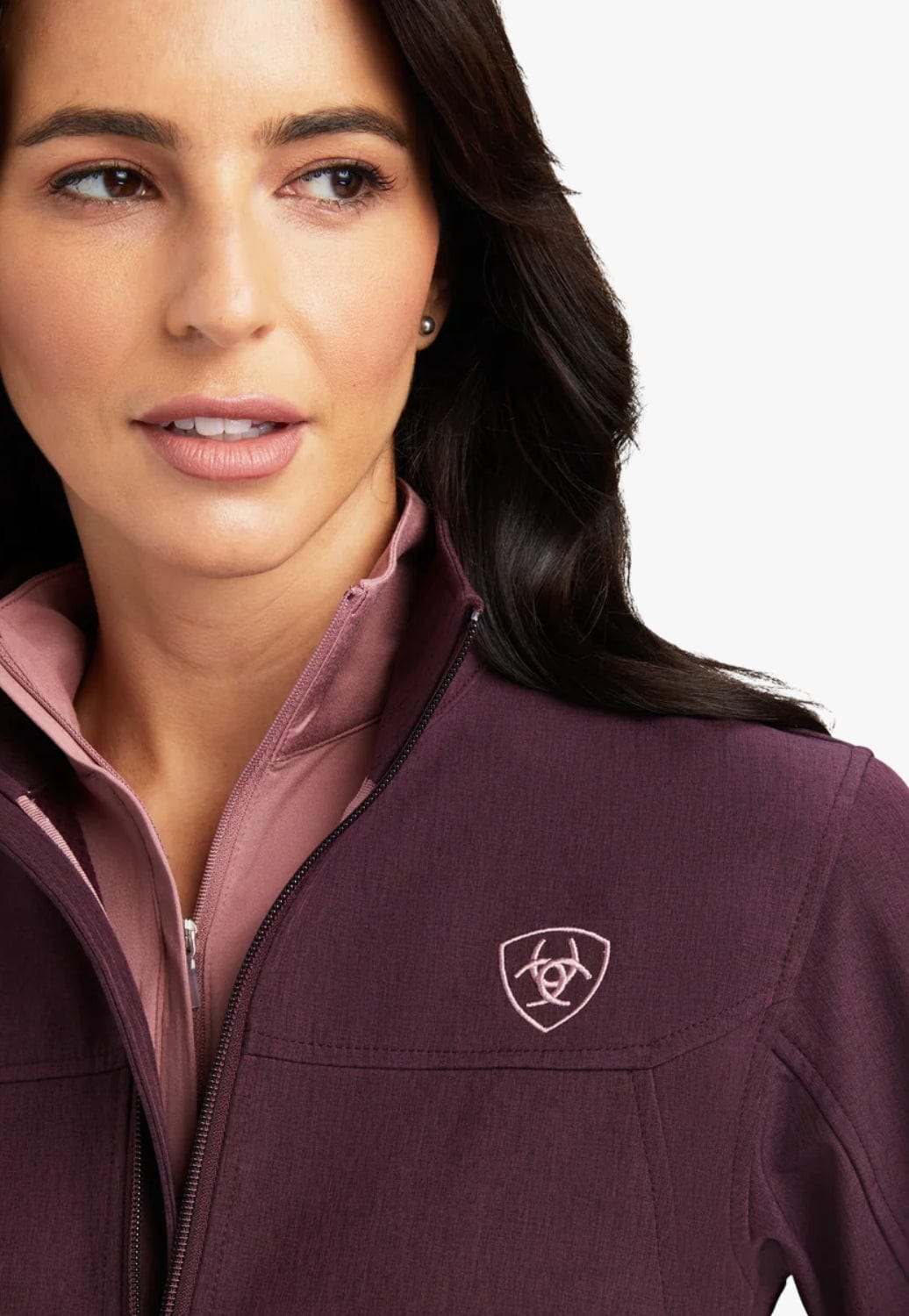 Ariat maroon clearance softshell jacket