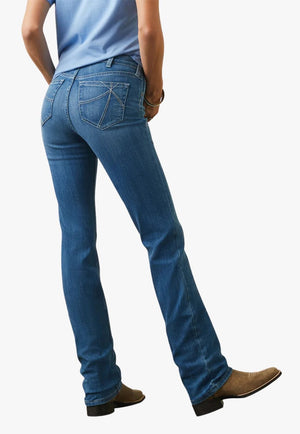 Ariat CLOTHING-Womens Jeans Ariat Womens REAL Eloise High Rise Straight Leg Jean