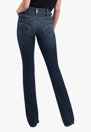 Ariat CLOTHING-Womens Jeans Ariat Womens REAL Estella Perfect Rise Boot Cut Jean