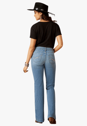 Ariat CLOTHING-Womens Jeans Ariat Womens REAL Milli Perfect Rise Trouser Jean