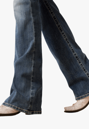 Ariat CLOTHING-Womens Jeans Ariat Womens REAL Phoebe Perfect Rise Boot Cut Jean