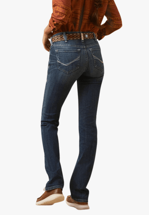 Ariat CLOTHING-Womens Jeans Ariat Womens REAL Phoebe Perfect Rise Straight Leg Jean