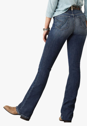 Ariat CLOTHING-Womens Jeans Ariat Womens REAL Saylor High Rise Boot Cut Jean