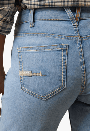 Ariat CLOTHING-Womens Jeans Ariat Womens Rebar Riveter Perfect Rise Durastretch Straight Leg Jean