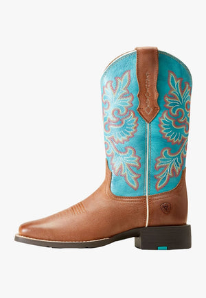 Ariat FOOTWEAR - Womens Western Boots Ariat Womens Round Up Wide Square Toe Boot