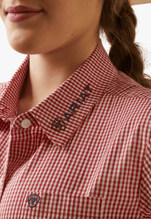 Ariat CLOTHING-Womens Long Sleeve Shirts Ariat Womens Wrinkle Resist Kirby Long Sleeve Shirt