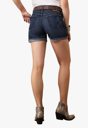 Ariat CLOTHING-Womens Shorts Ariat Womens Zuri Perfect Rise 5 Inch Shorts
