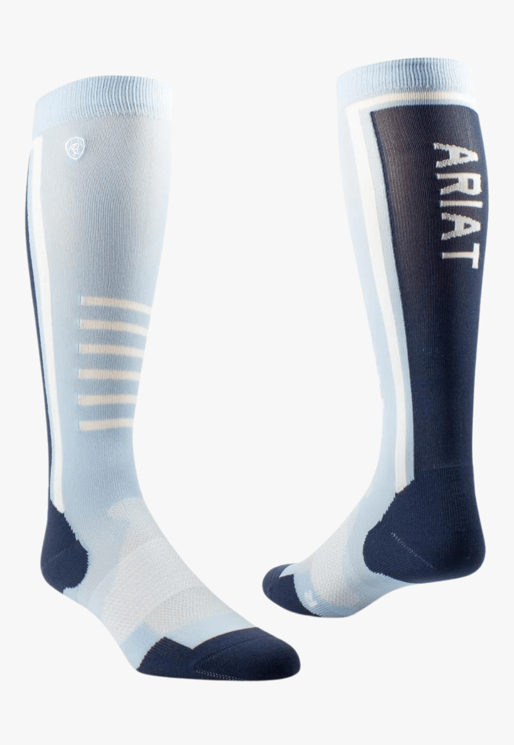 Ariat ACCESSORIES-Socks Navy/Blue/White Ariat Uni Ariattek Slimline Performance Socks